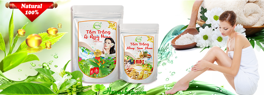 Tắm trắng lá rừng Hena
