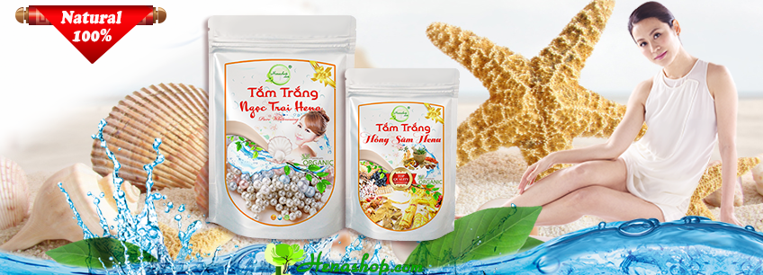 Tắm trắng Ngọc trai Hena
