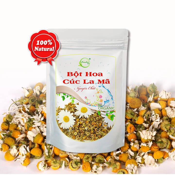 Bột tắm trắng thiên nhiên – Bột hoa cúc