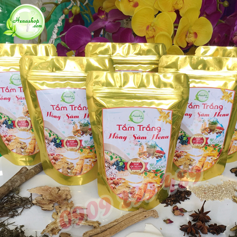 Gia công tắm trắng hồng sâm