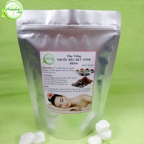 bột tắm trắng thuốc bắc