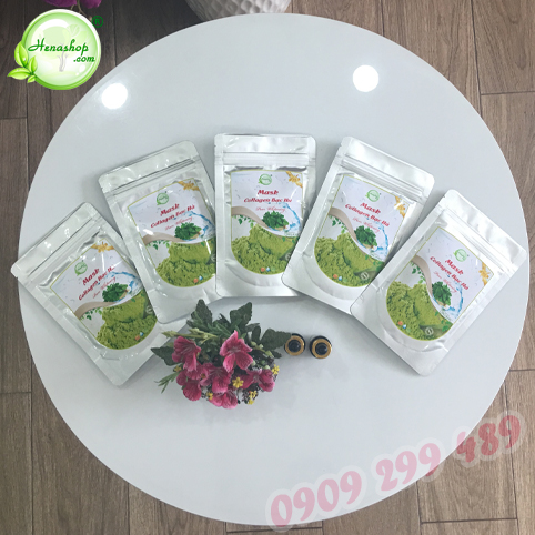 Mặt Nạ Collagen Bạc Hà Hena