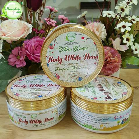 Kem trắng da toàn thân thảo dược