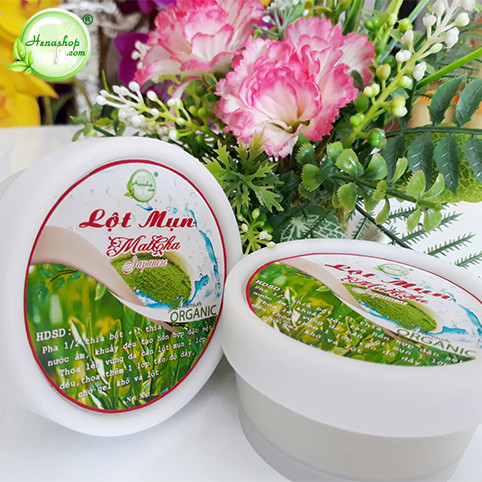lột mụn matcha