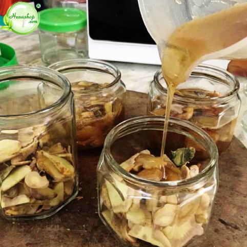 Hồng sâm ngâm mật ong